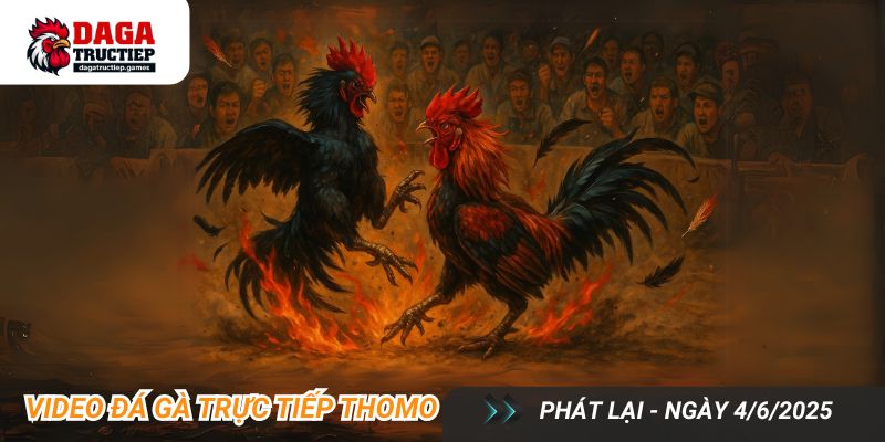 Đá Gà Trực Tiếp Thomo Video Phát Lại 4-6-2025